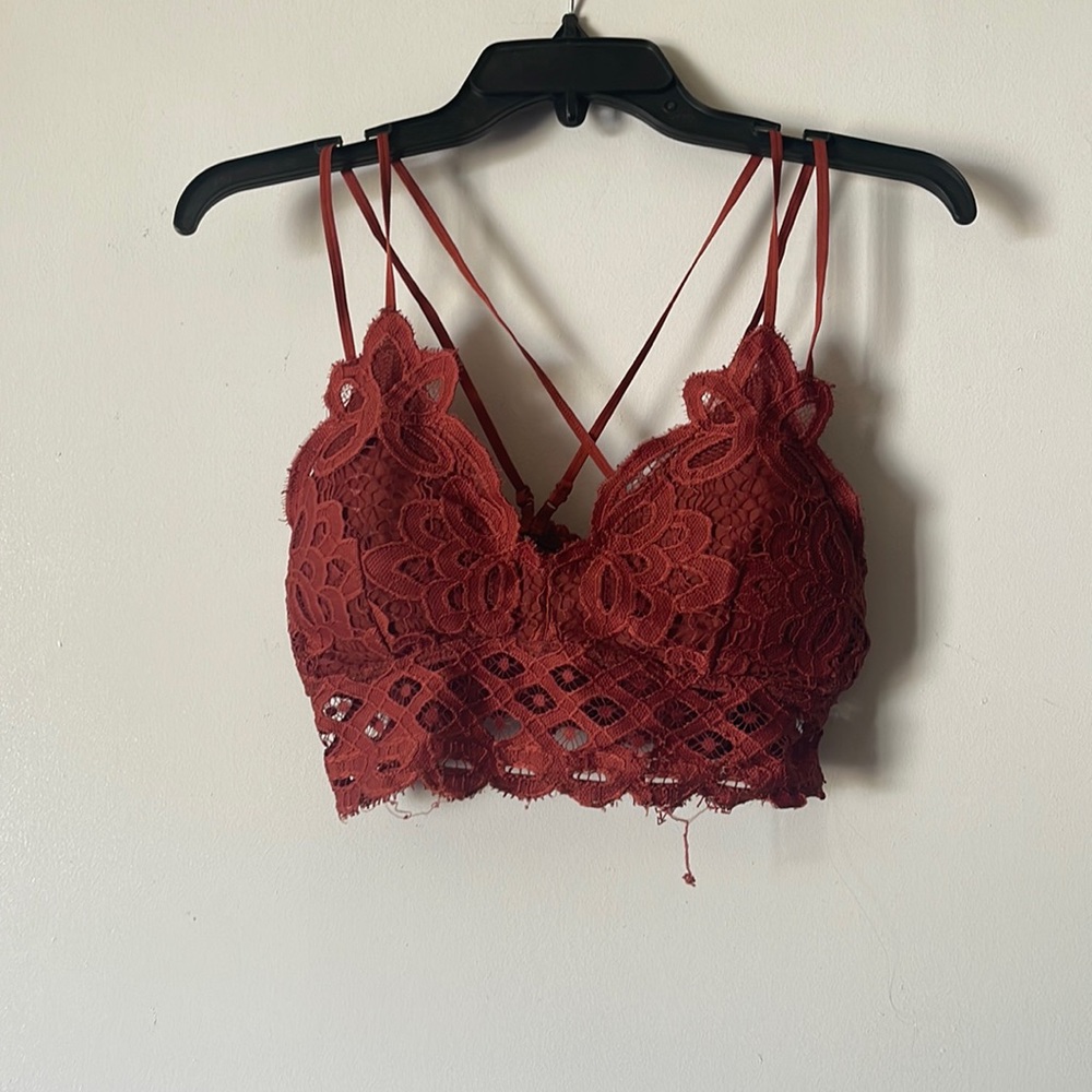 Rust bralette